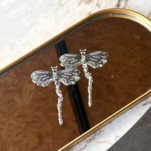 ZR Taşlı Yusufçuk Küpe