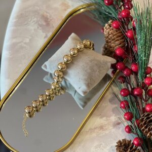 İri topçuk gold bileklik