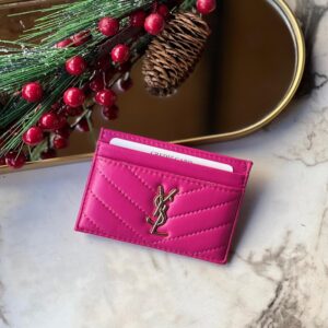 YSL pembe kartlık