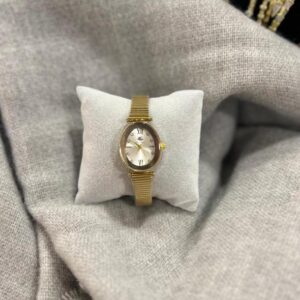 Vintage serpent beyaz kadran saat